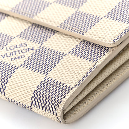 Louis Vuitton Damier Azur Sarah Wallet 8 of 10