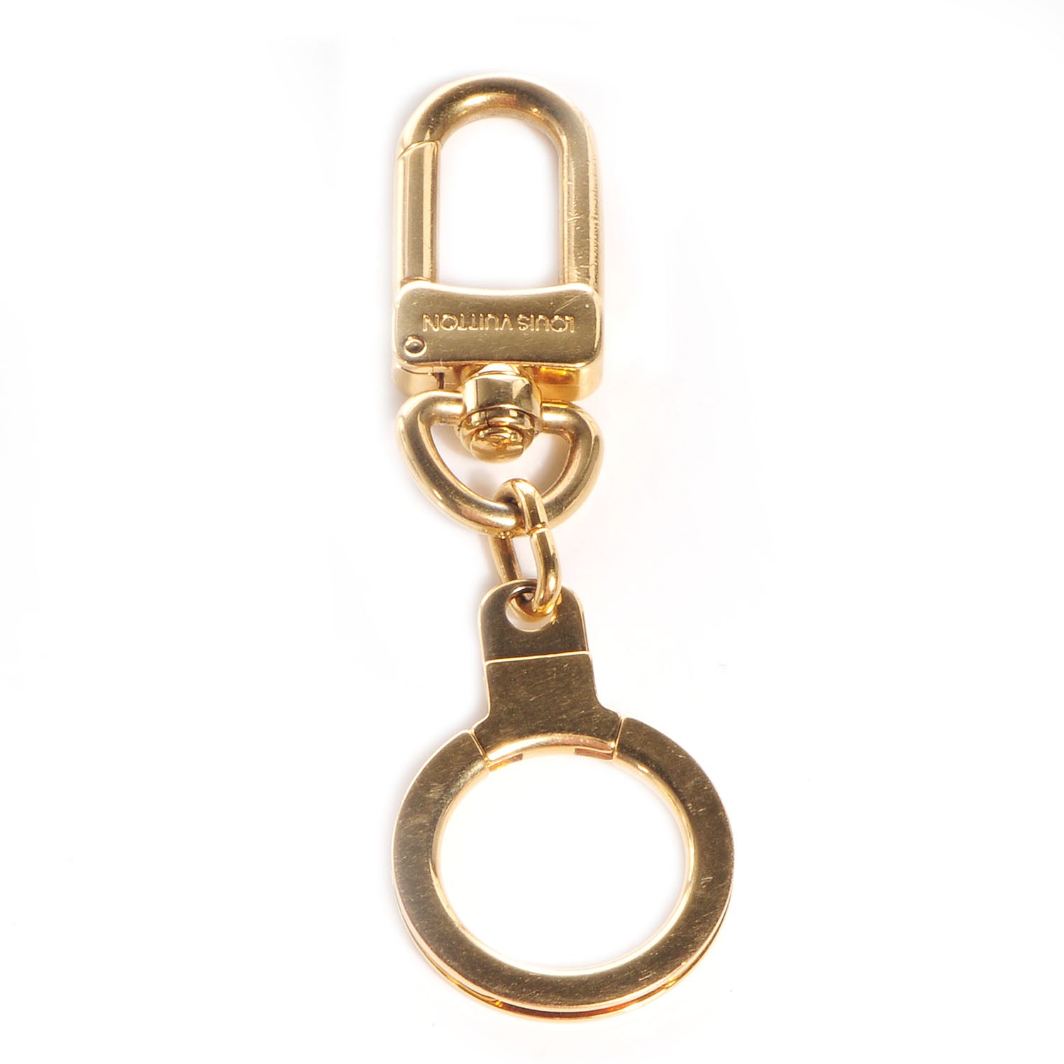 Louis Vuitton Pochette Extender Key Ring Gold 1 of 3