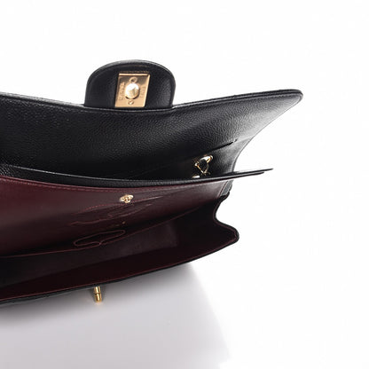 Chanel Caviar Quilted Medium Double Flap Black 5 of 8