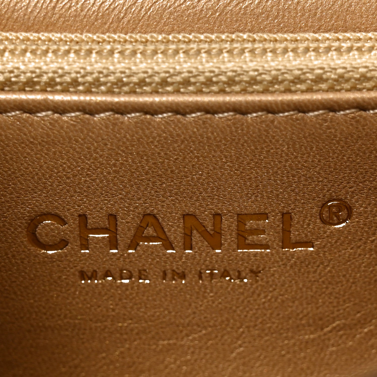 Chanel Iridescent Lambskin Quilted Small Chic Pearls Flap Navy Blue 6 of 10