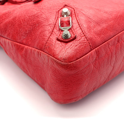 Balenciaga Agneau Giant 12 Silver Hardware Town Rouge Coquelicot 10 of 14