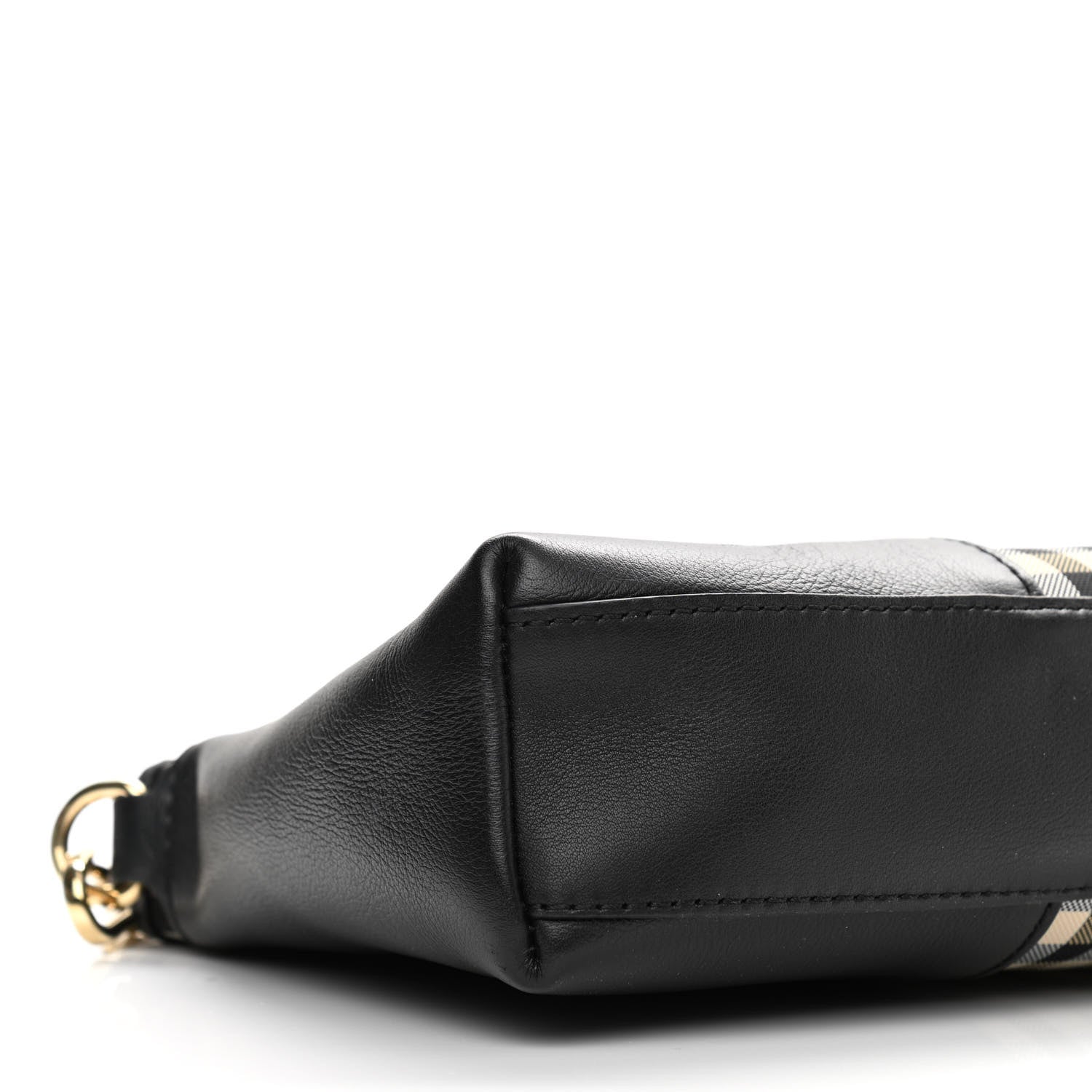 Burberry Horseferry Check Small Chichester Crossbody Clutch Bag Black 10 of 12