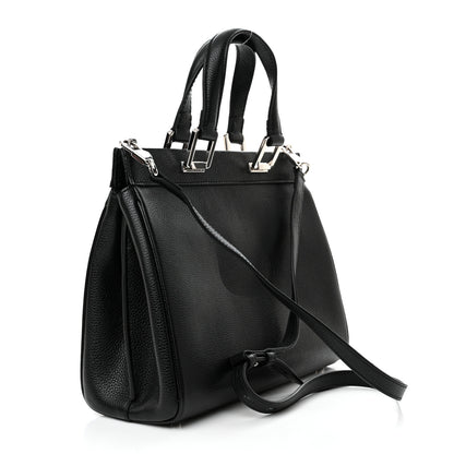 Gucci Grainy Calfskin Small Zumi Top Handle Bag Black 3 of 11
