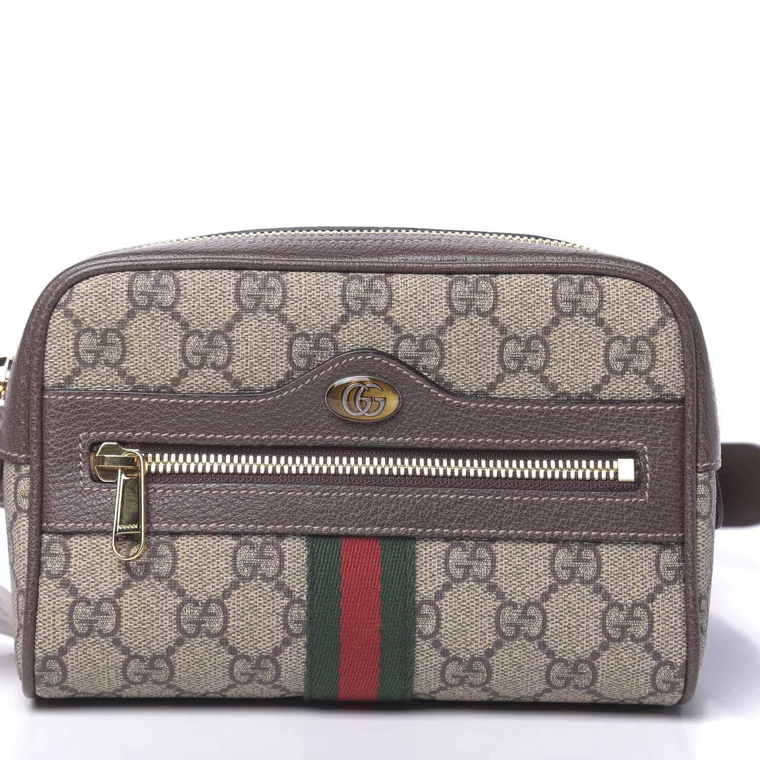 Gucci GG Supreme Monogram Web Small Ophidia Belt Bag 75 30 Dark Brown 9 of 9