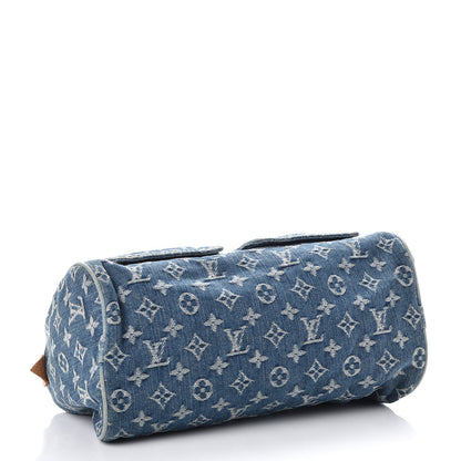 Louis Vuitton Monogram Denim Neo Speedy Blue 4 of 19