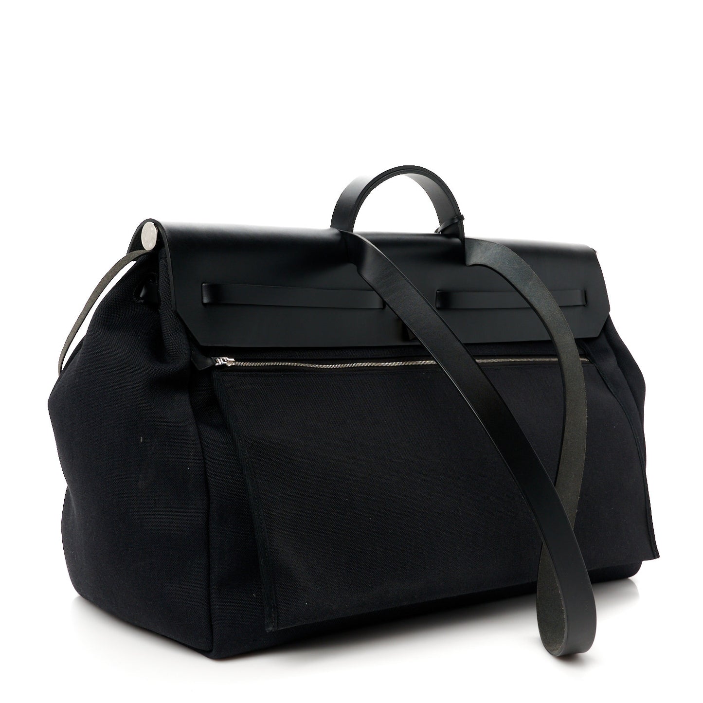 Military Toile Vache Hunter Herbag Zip Retourne Cabine Bag Black