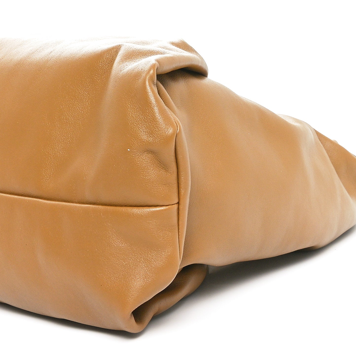 Smooth Butter Calfskin Small The Shoulder Pouch Cammello