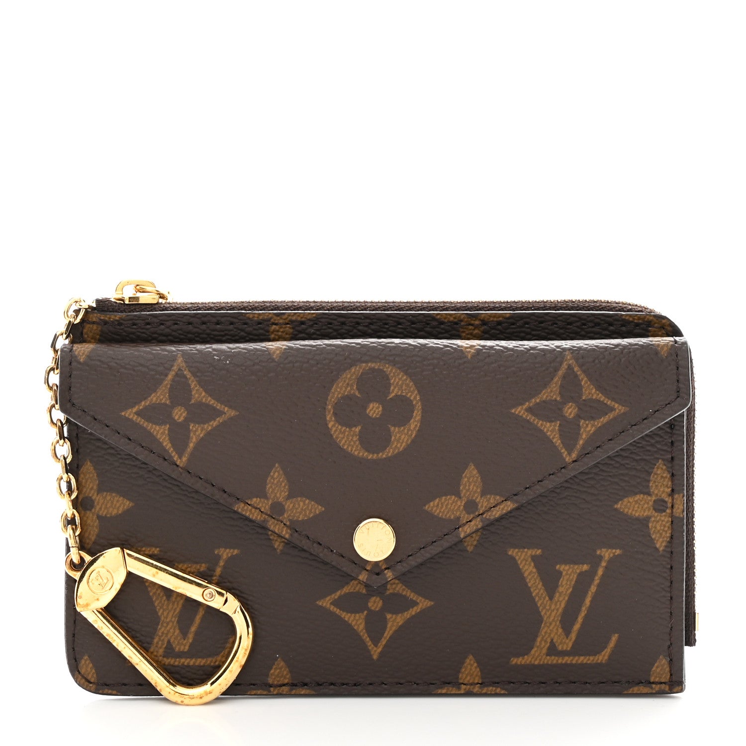 Louis Vuitton Monogram Recto Verso Card Holder Black 1 of 6