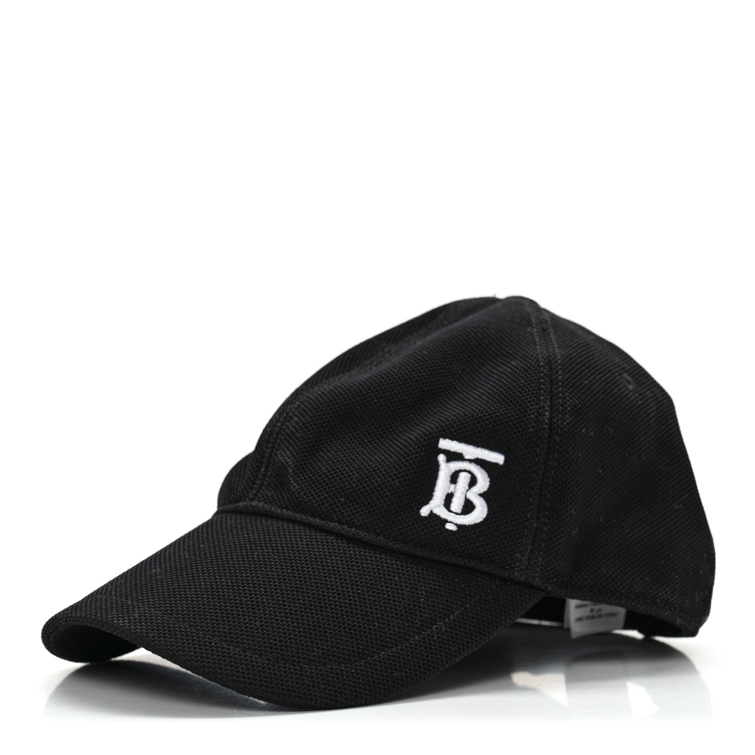 Burberry Cotton TB Monogram Baseball Hat M Black 1 of 12