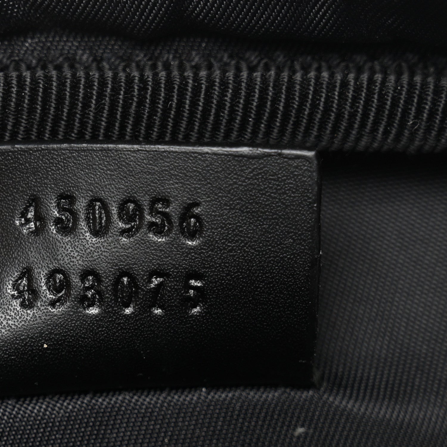 Gucci GG Supreme Monogram Web Belt Bag Black 8 of 11