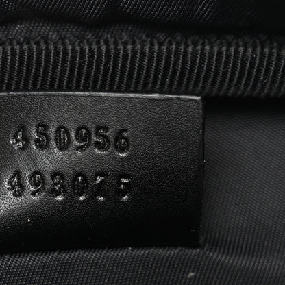 Gucci GG Supreme Monogram Web Belt Bag Black 8 of 11