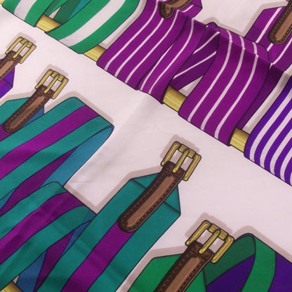 Hermes Silk Scarf Suspenders by J. Metz 3 of 8