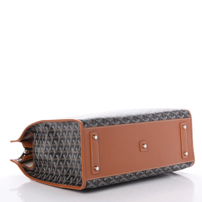 Goyard Goyardine Marquises Tote Black Gold 4 of 8
