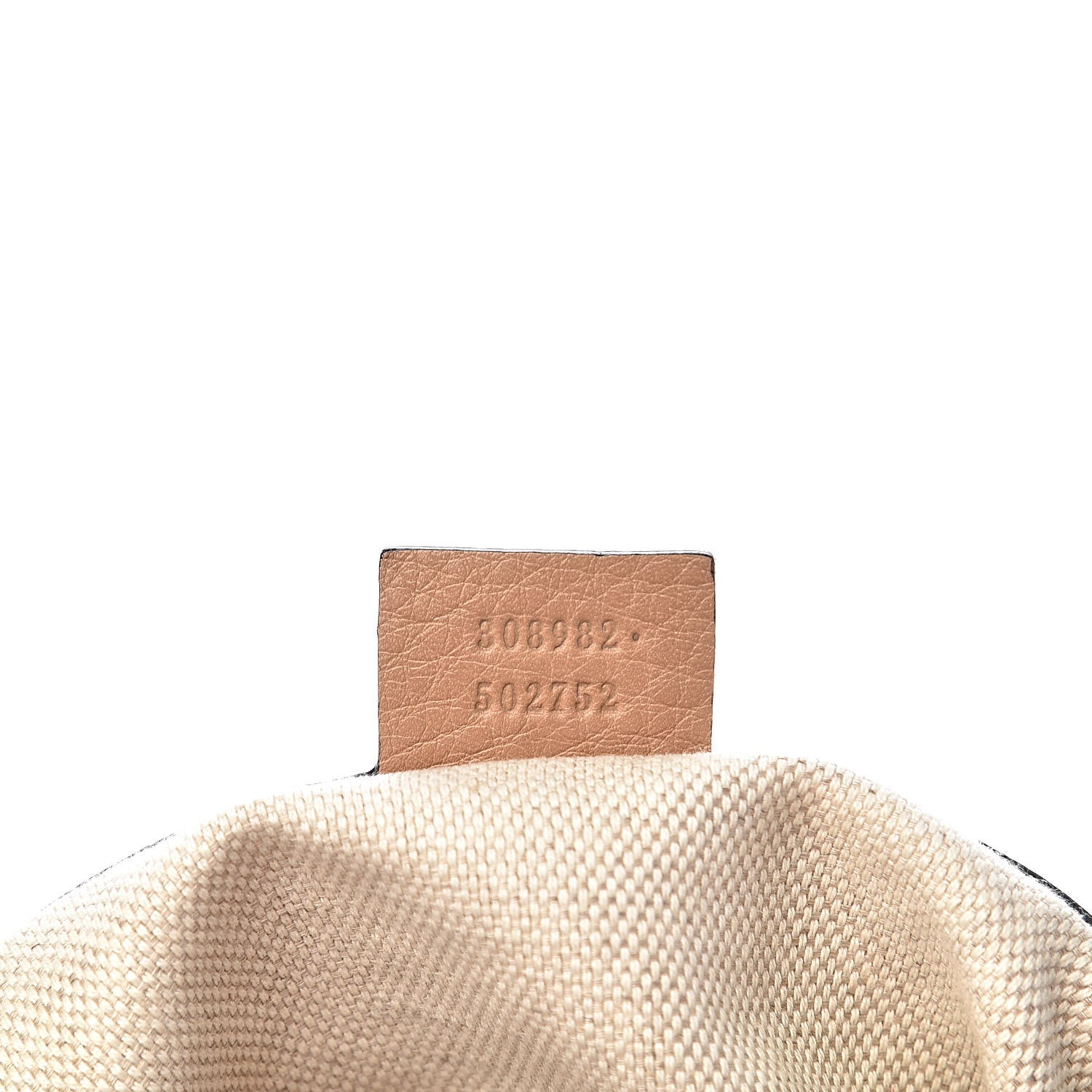 Gucci Pebbled Calfskin Medium Soho Chain Shoulder Bag Rose Beige 7 of 17
