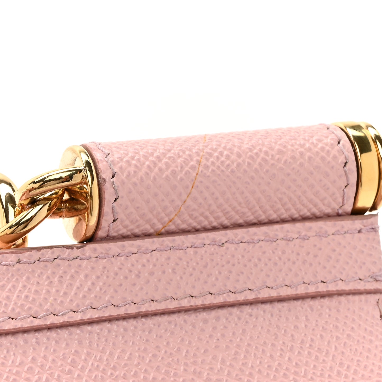 DOLCE GABBANA Dauphine Medium DG Family Patch Miss Sicily Satchel Rosa Carne
