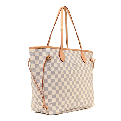 Louis Vuitton Damier Azur Neverfull MM 3 of 9