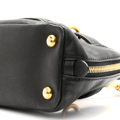 Miu Miu Nappa Mini Aventure Bag Black 9 of 9