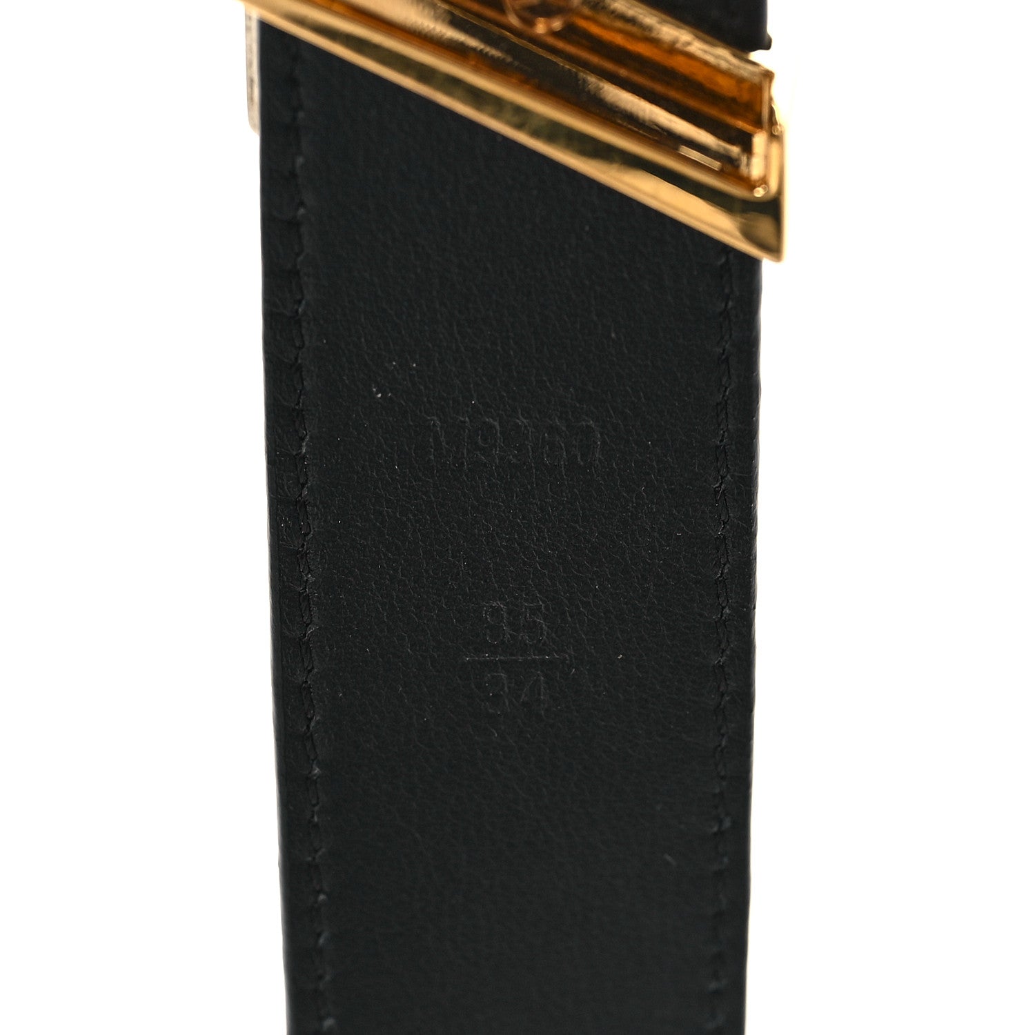 Louis Vuitton Epi 30mm LV Twist Belt 85 34 Black 5 of 8