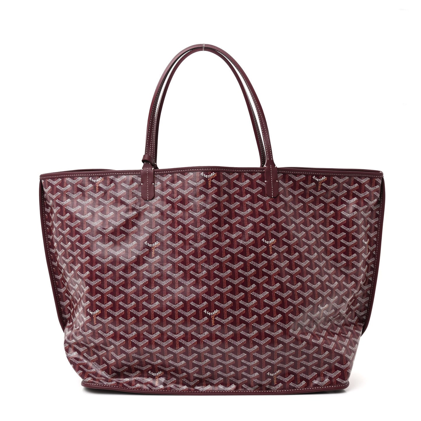 Goyardine Reversible Anjou GM Burgundy