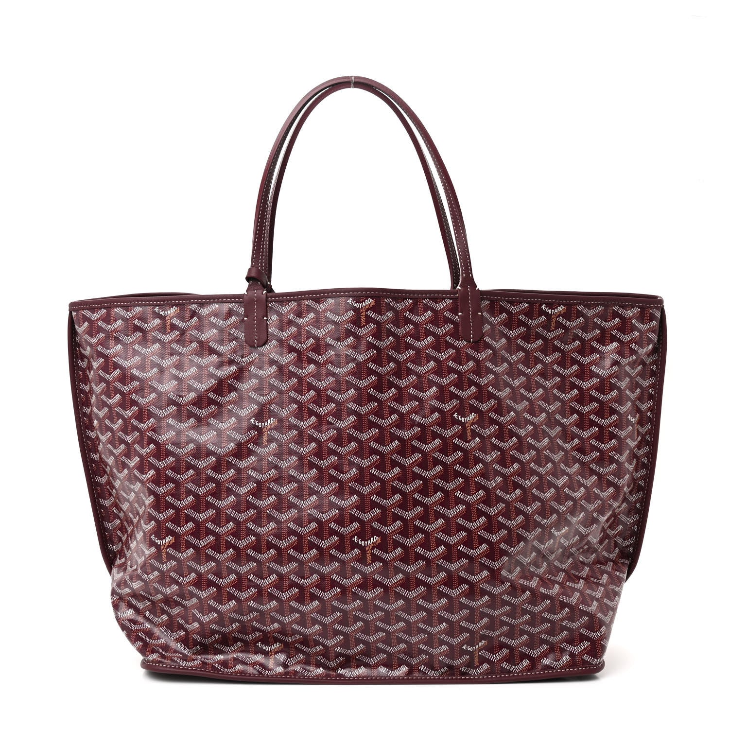 Goyard Goyardine Reversible Anjou GM Burgundy 1 of 19