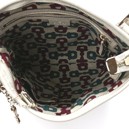 Gucci Monogram Web Jolicoeur Charms Messenger White 4 of 11