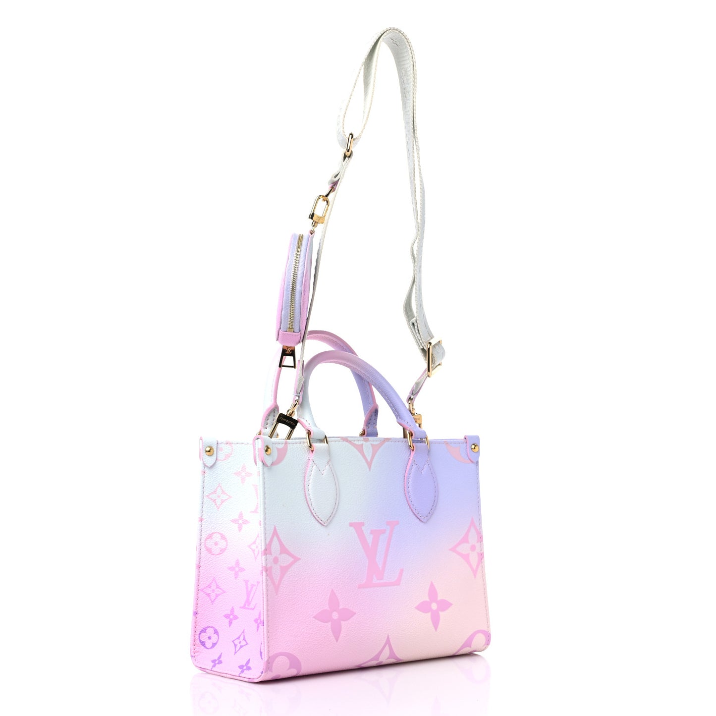 Monogram Giant Spring In The City Onthego PM Sunrise Pastel