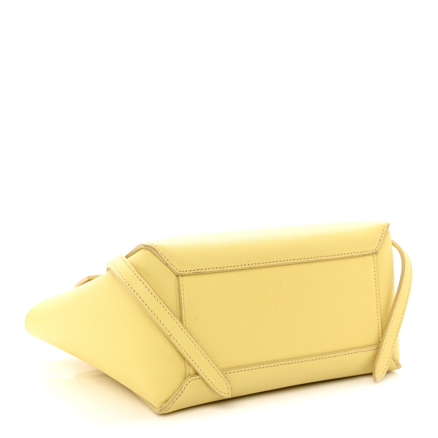 Grained Calfskin Nano Belt Bag Bergamote