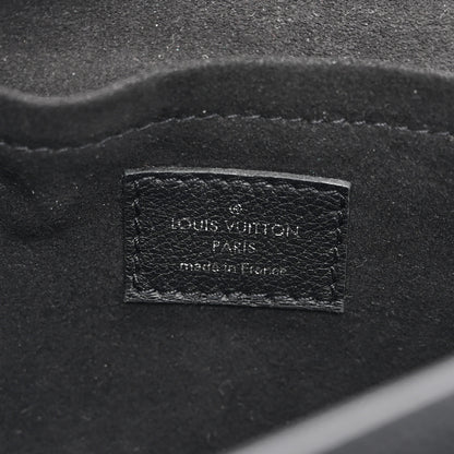 Louis Vuitton Soft Calfskin Mylockme Chain Bag BB Black 6 of 10