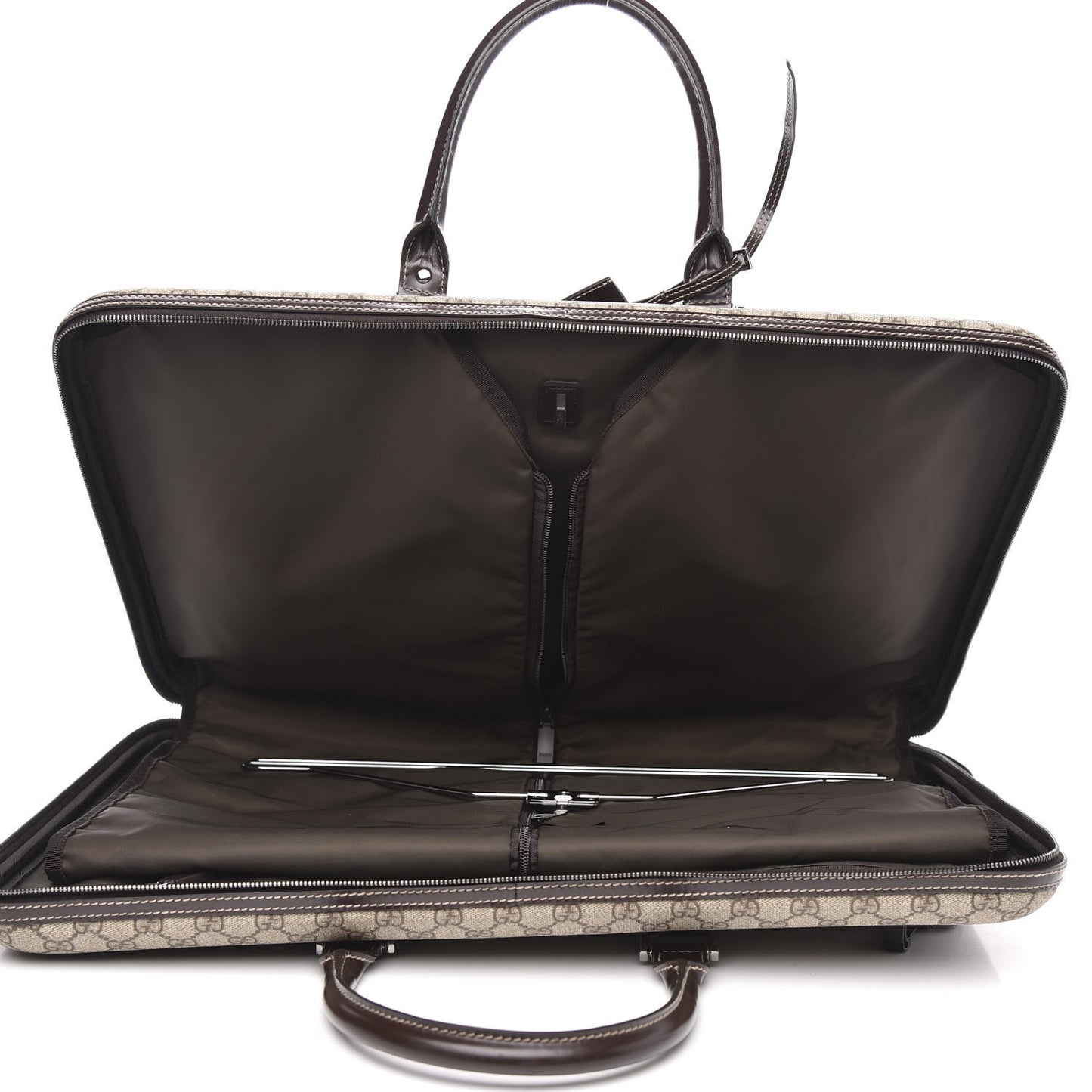 GG Supreme Monogram Interlocking G Large Garment Hard Case Travel Bag