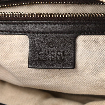 Gucci Guccissima Small Lovely Heart Tote Chocolate 7 of 26