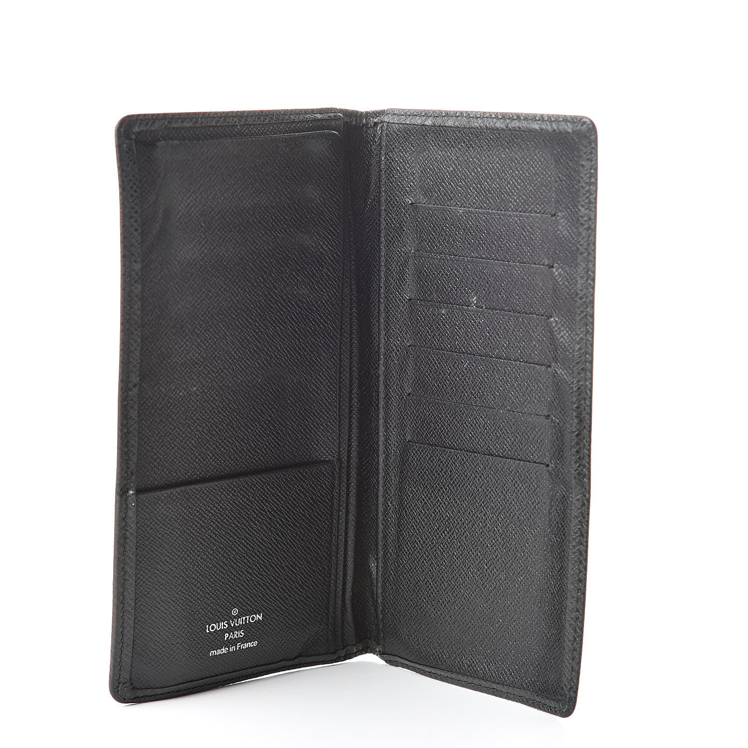 Louis Vuitton Taiga Porte Valeurs Organizer Wallet Black 5 of 15