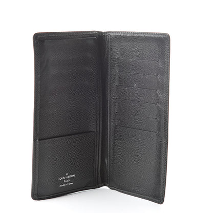 Louis Vuitton Taiga Porte Valeurs Organizer Wallet Black 5 of 15