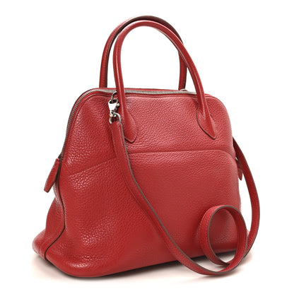 Hermes Taurillon Clemence Bolide 31 Rouge Garance 3 of 12