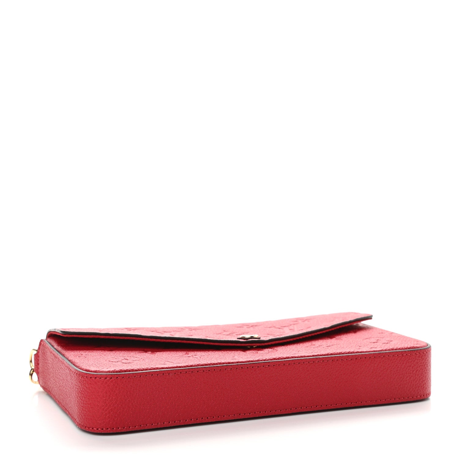 Louis Vuitton Empreinte Pochette Felicie Chain Wallet Scarlet 5 of 10