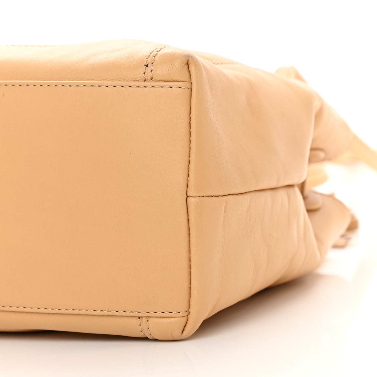 Chanel Lambskin CC Tassel Shoulder Bag Beige 10 of 18