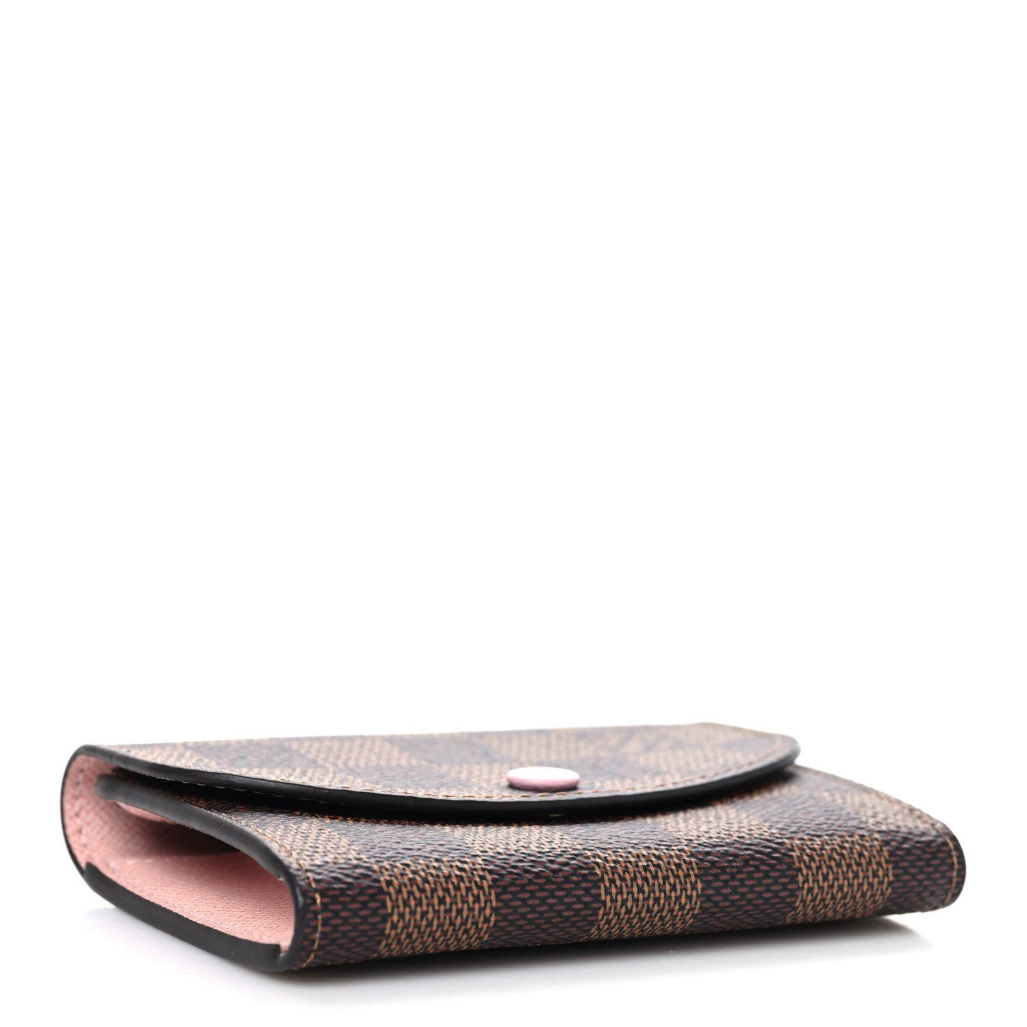Louis Vuitton Damier Ebene Rosalie Coin Purse Rose Ballerine 4 of 7
