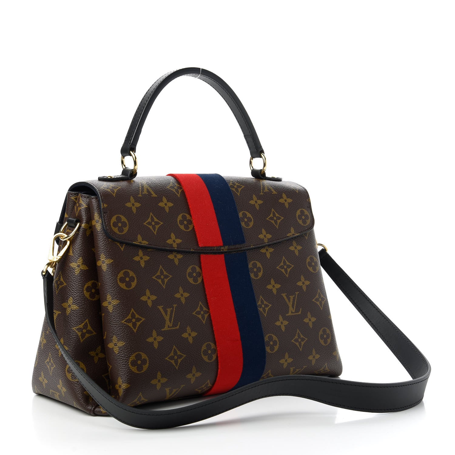 Louis Vuitton Monogram Georges MM Marine Cherry 3 of 10