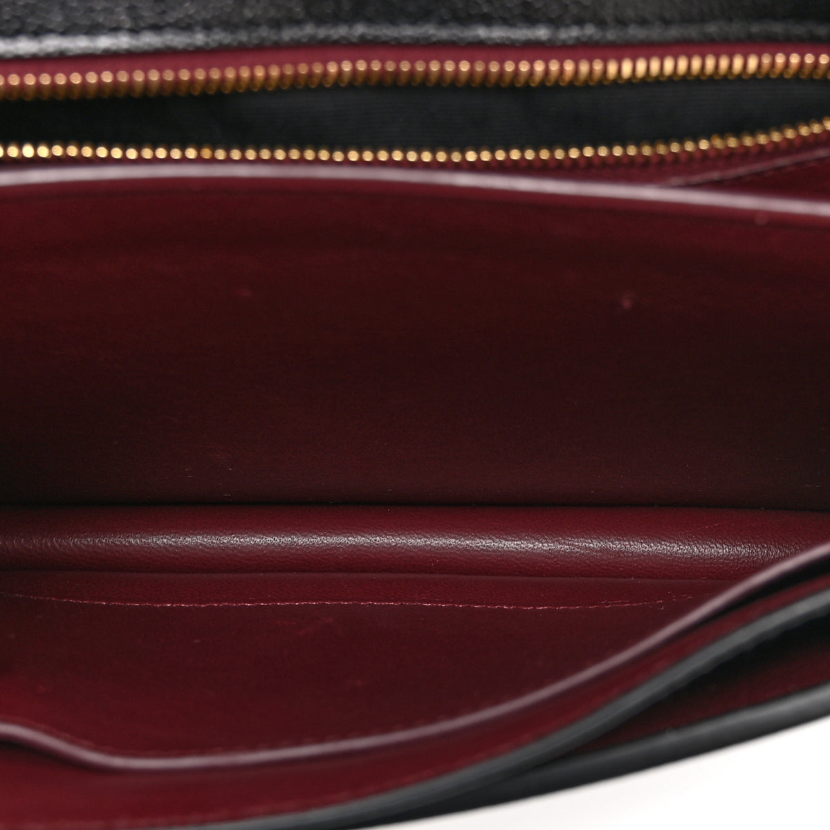 Grain De Poudre Monogram Cassandra Clasp Bag Black