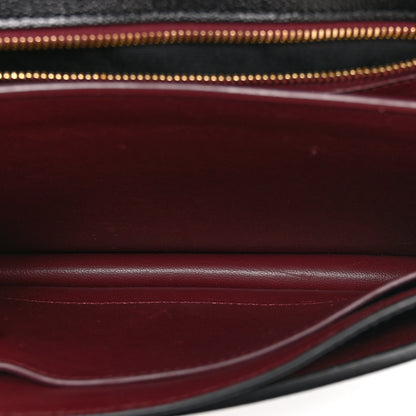 Saint Laurent Grain De Poudre Monogram Cassandra Clasp Bag Black 5 of 11