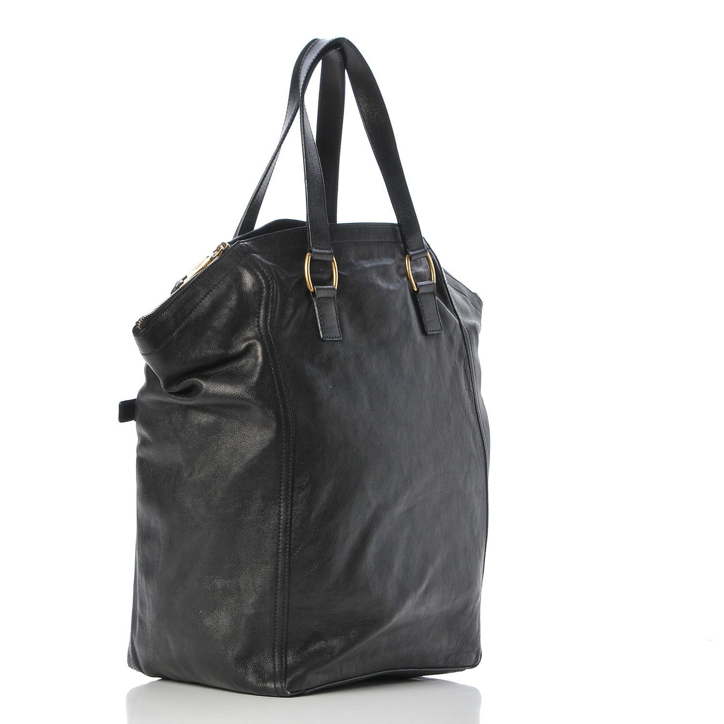 Calfskin XL Downtown Tote Black