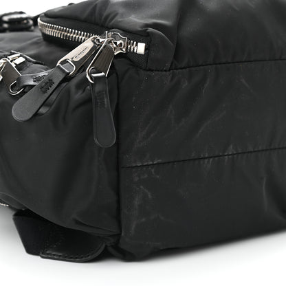 Burberry Nylon Logo Print Medium Rucksack Backpack Black 8 of 11