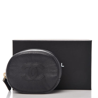 Chanel Calfskin CC Coin Purse Dark Navy 8 of 8
