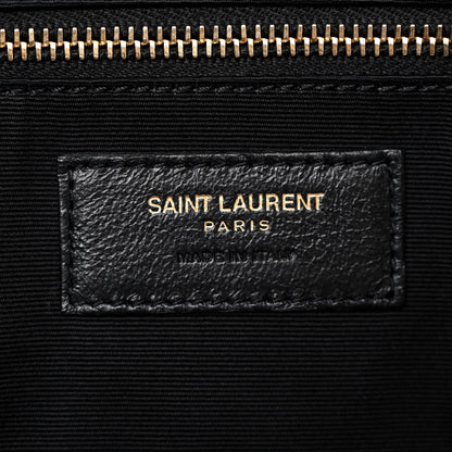 Saint Laurent Lambskin Quilted Maxi Icare Shopping Tote Black 6 of 10