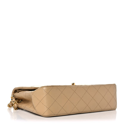 Chanel Lambskin Quilted Small Double Flap Beige 4 of 19