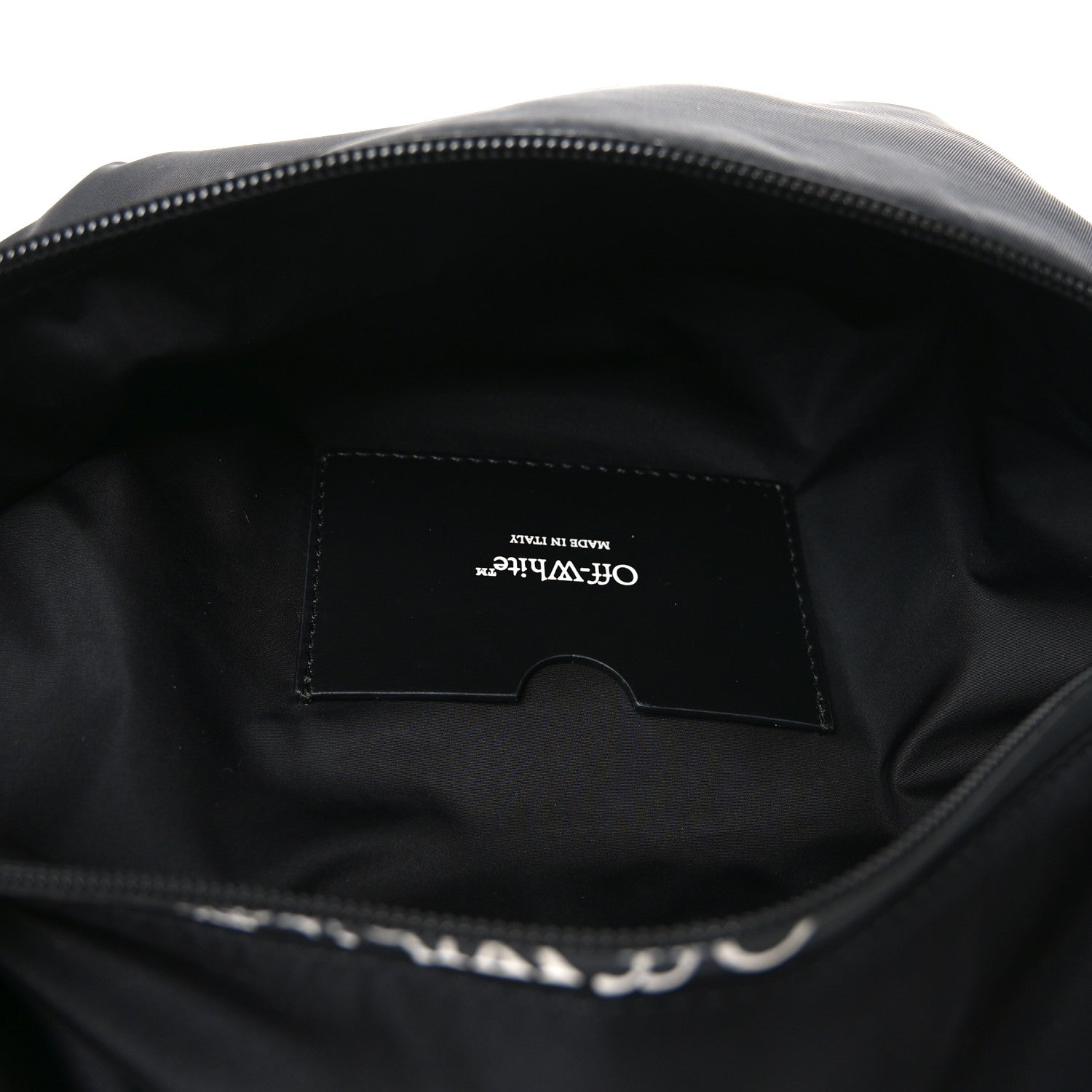Off-White Nylon Logo Print Belt Bag Black 5 of 9