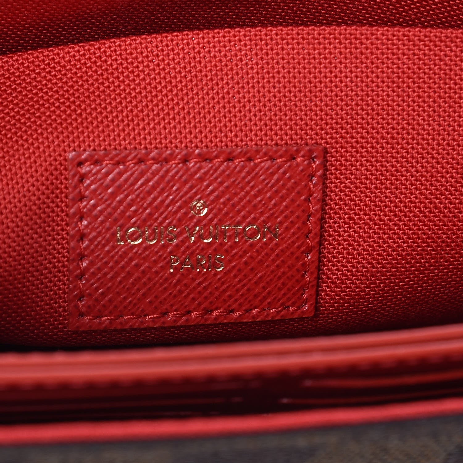 Louis Vuitton Damier Ebene Pochette Felicie Chain Wallet 6 of 13