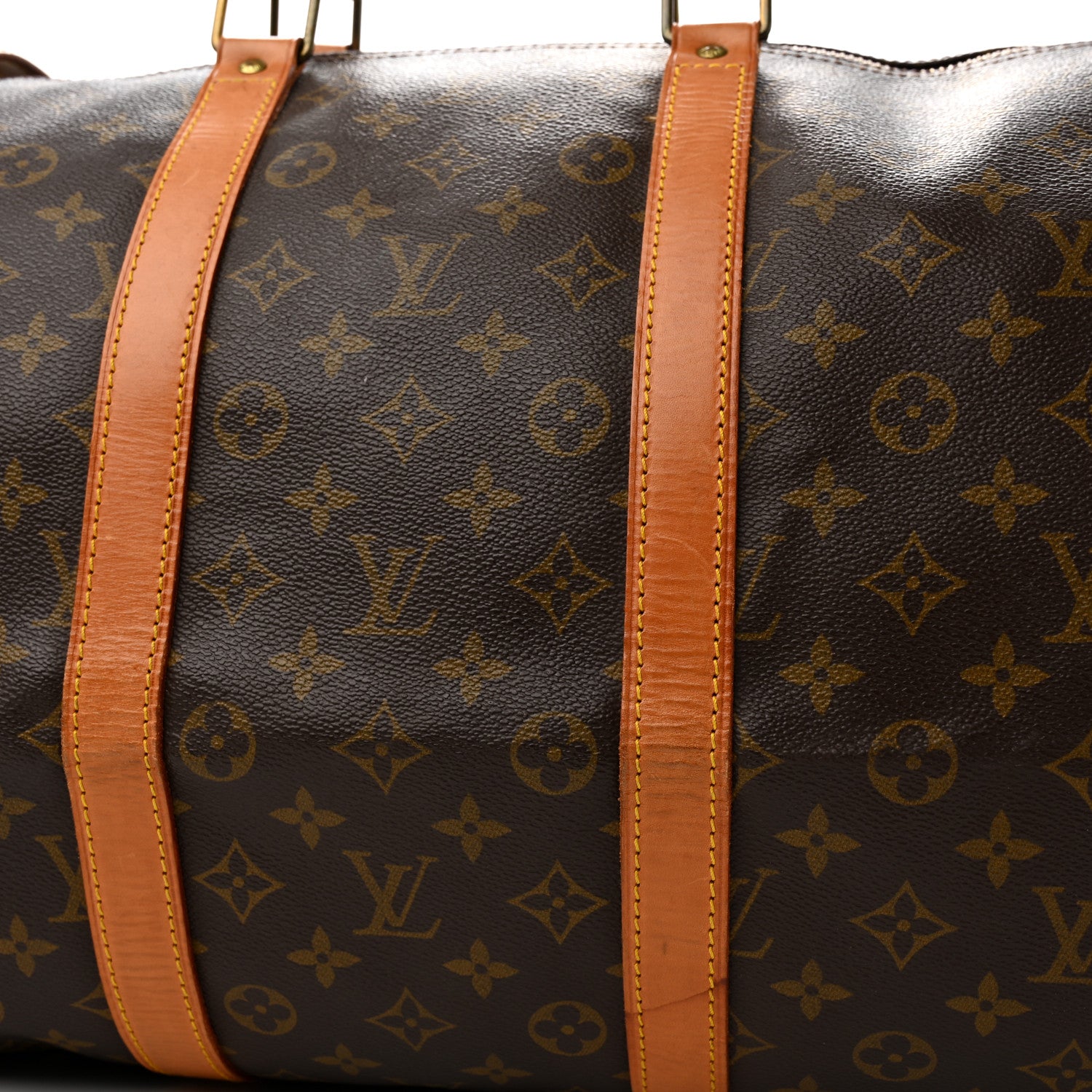 Louis Vuitton Monogram Keepall Bandouliere 55 15 of 22