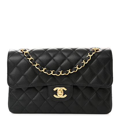 Chanel Caviar Quilted Small Double Flap Black 1 of 10