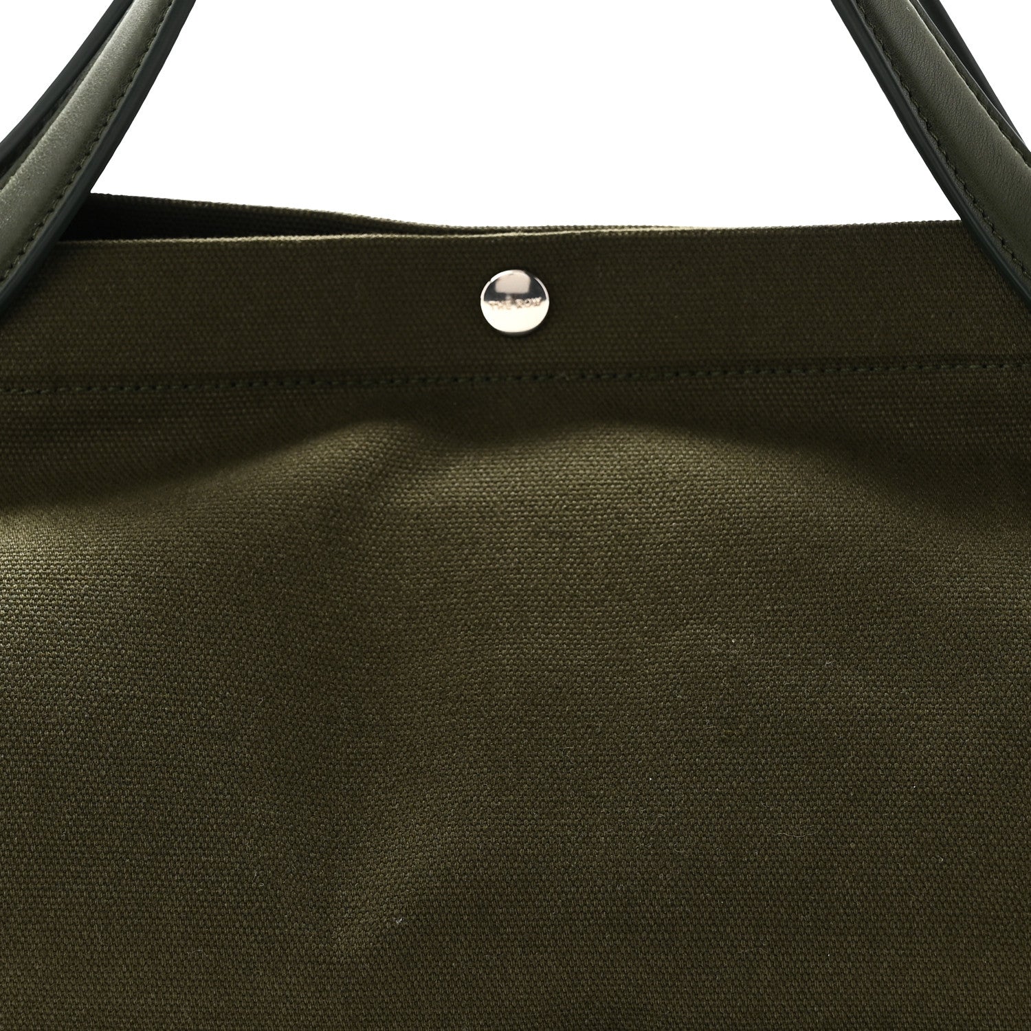 The Row Cotton Twill East West Idaho Tote Khaki Ans 7 of 9