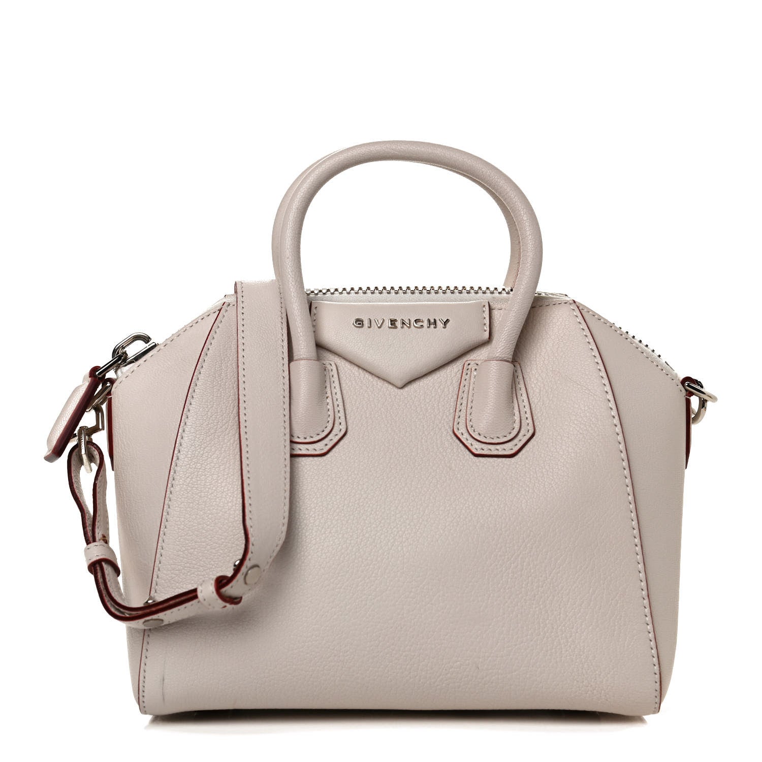 Givenchy Sugar Goatskin Mini Antigona White 1 of 11